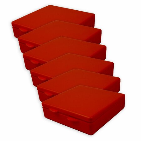ROMANOFF Micro Box, Red, 6PK 60402